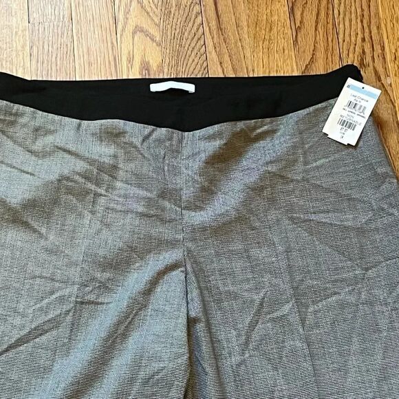 BOSS Hugo Boss Black White Houndstooth Pull On Pants | Size 14 - Picture 3 of 11
